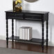 Barrett 29.5 X 13 inch Black Console Table