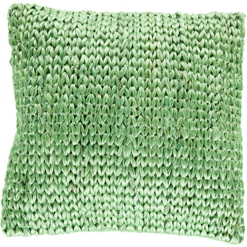 Tropics 22 inch Grass Green Pillow Cover