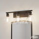 Van Nuys 3 Light 23.5 inch Matte Black Vanity Light Wall Light
