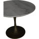 Joni 36 X 36 inch Aged Brass Dining Table