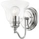 Moreland 1 Light 6 inch Polished Chrome Vanity Sconce Wall Light