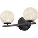 Forma LED 14.2 inch Black Wall Sconce Wall Light