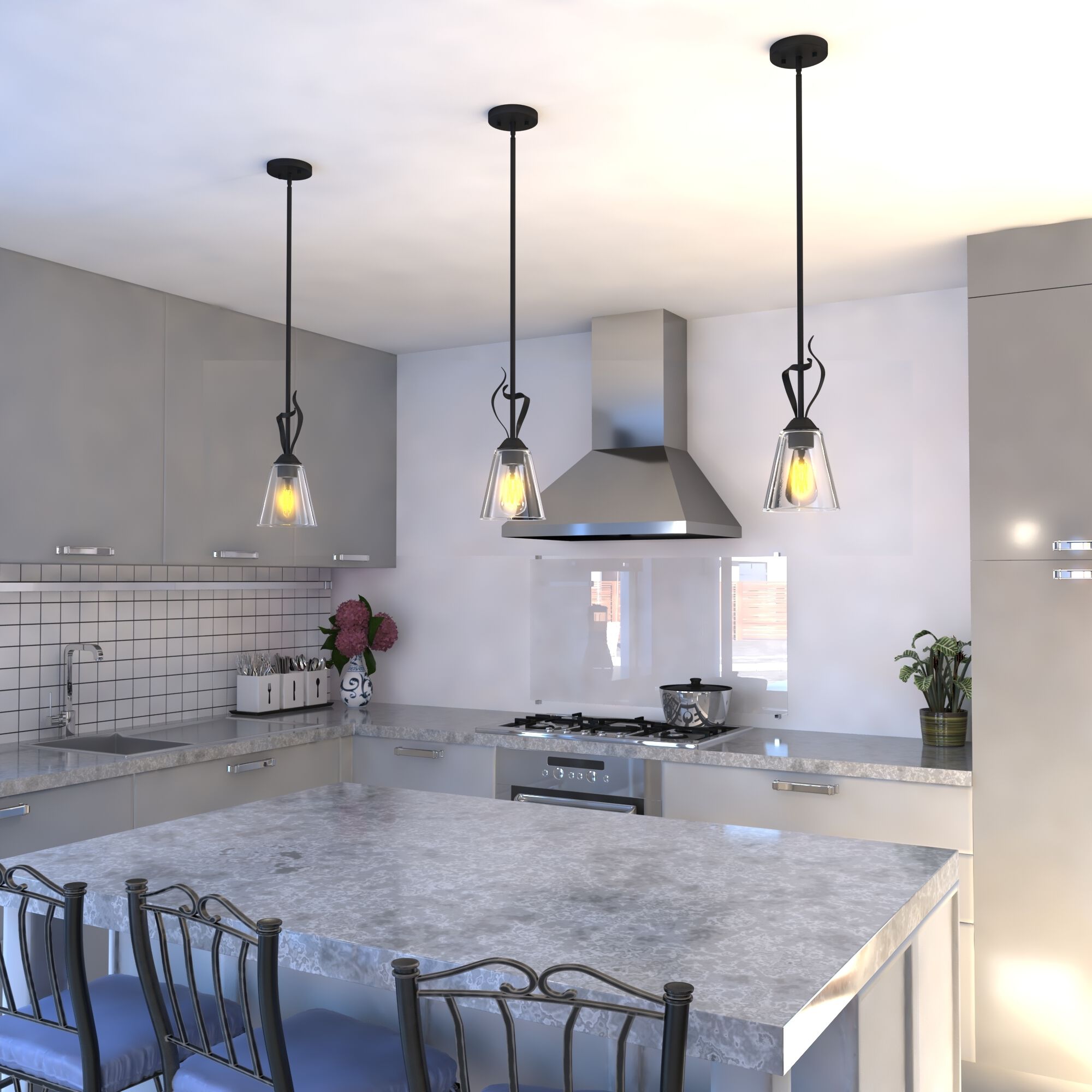 Cinta LED 5.75 inch Oil Rubbed Bronze Mini Pendant Ceiling Light