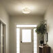 Alkire 4 Light 22 inch Brushed Nickel Semi Flush Light Ceiling Light