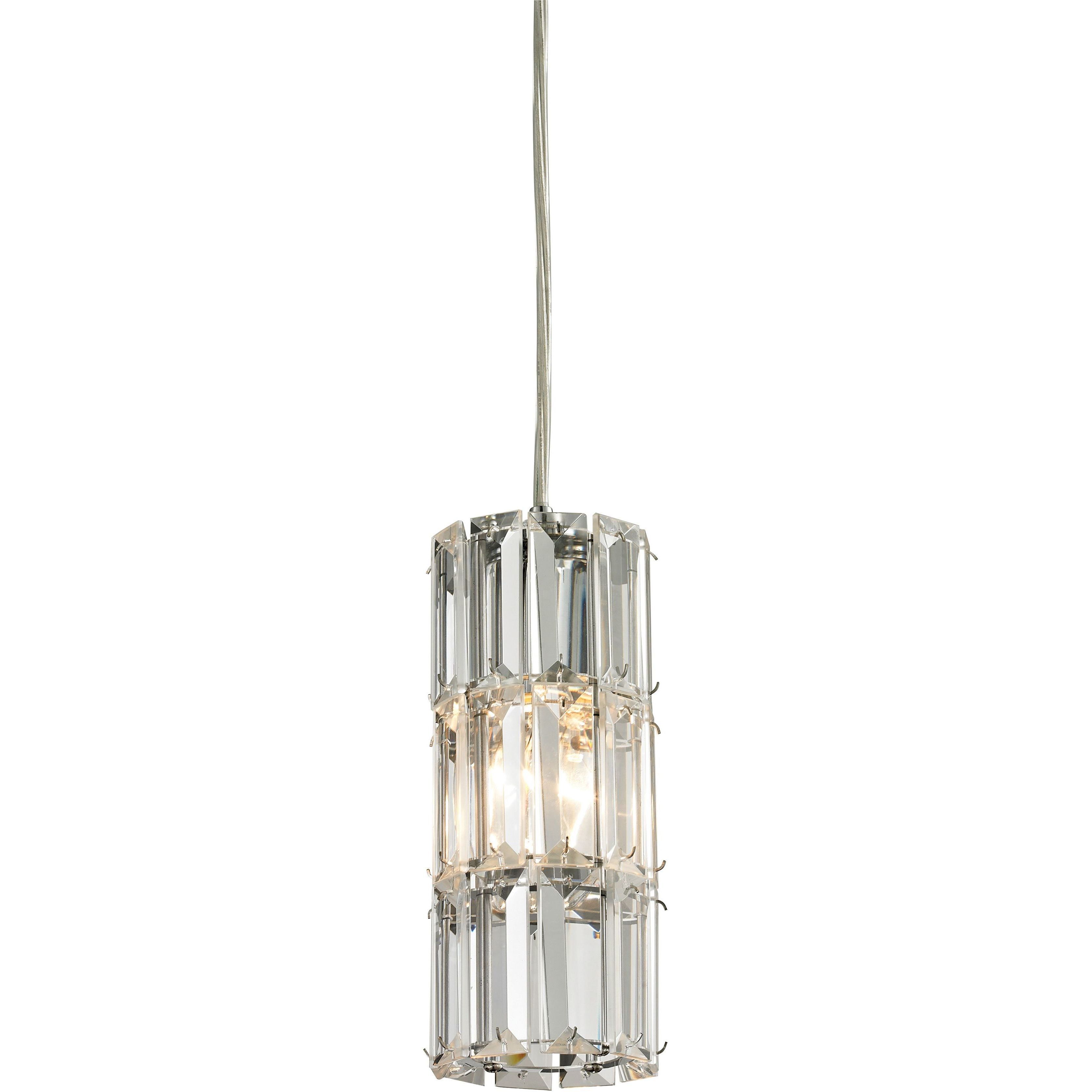 Cynthia 1 Light 3 inch Polished Chrome Pendant Ceiling Light
