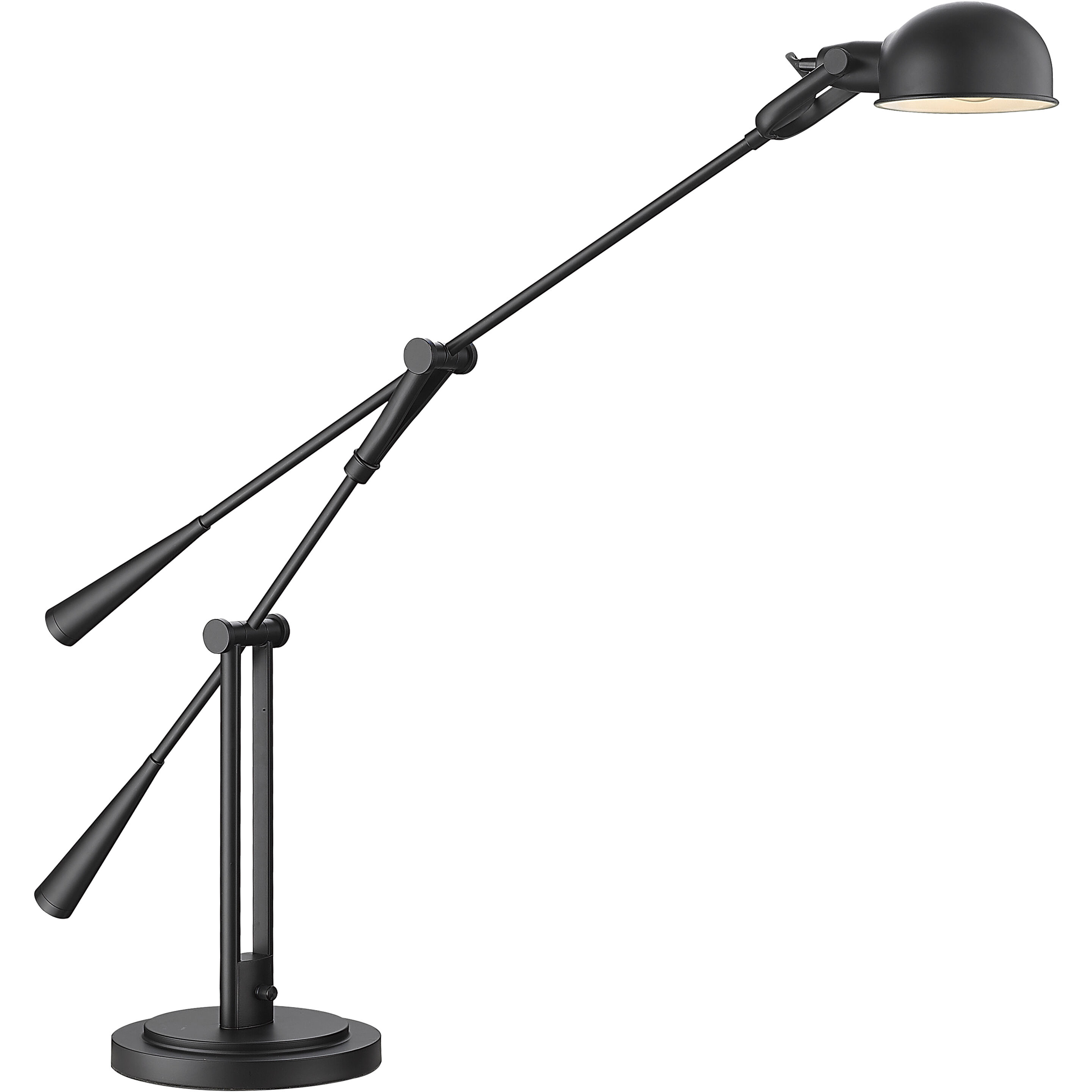Grammercy Park 51.75 inch 100.00 watt Matte Black Table Lamp Portable Light