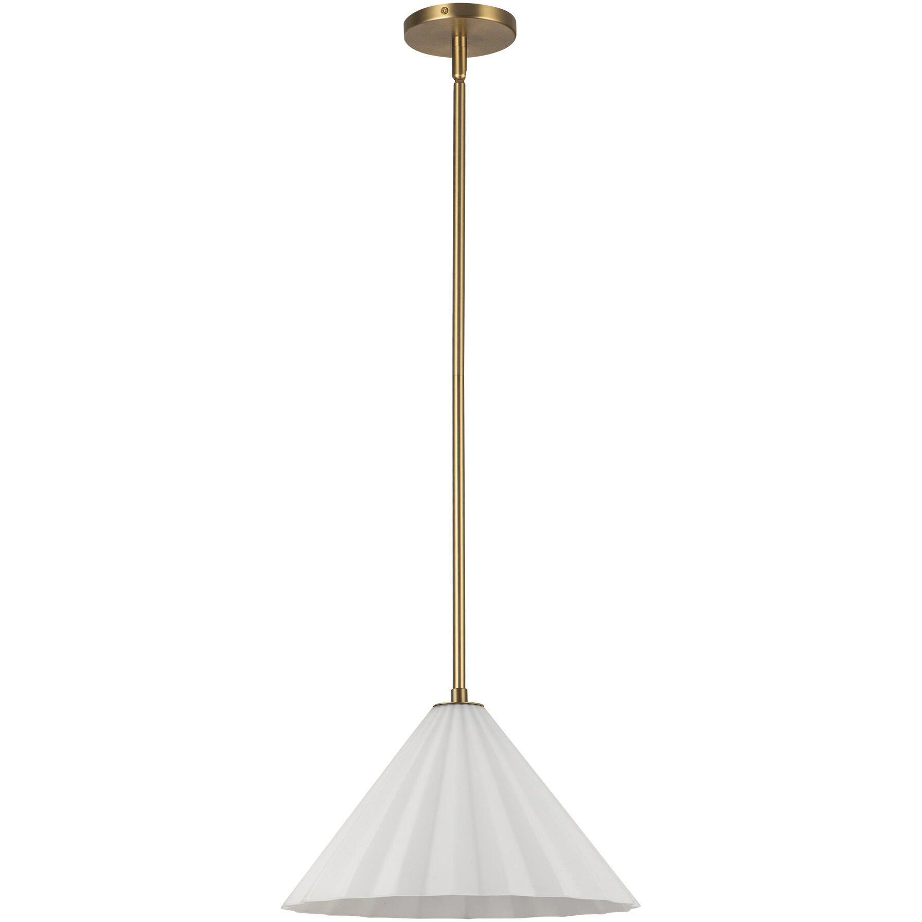 Alora Mood Serena Pendant Ceiling Light in Aged Gold