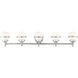 Oldwick 5 Light 43 inch Polished Chrome Bath Vanity Wall Light
