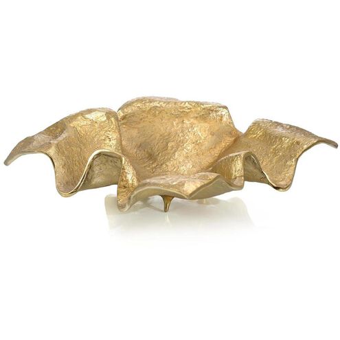 Draped Fabric 28 X 8.5 inch Bowl, Square