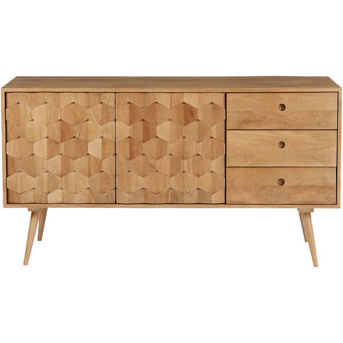 O2 55 X 18 inch Brown Sideboard in Natural