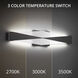 Enigmatic 1 Light 24 inch Black Bath Vanity Light Wall Light in 3500K