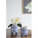 Large Blue Planter