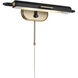 Caillier 26 watt 23.25 inch Black Picture Light Wall Light