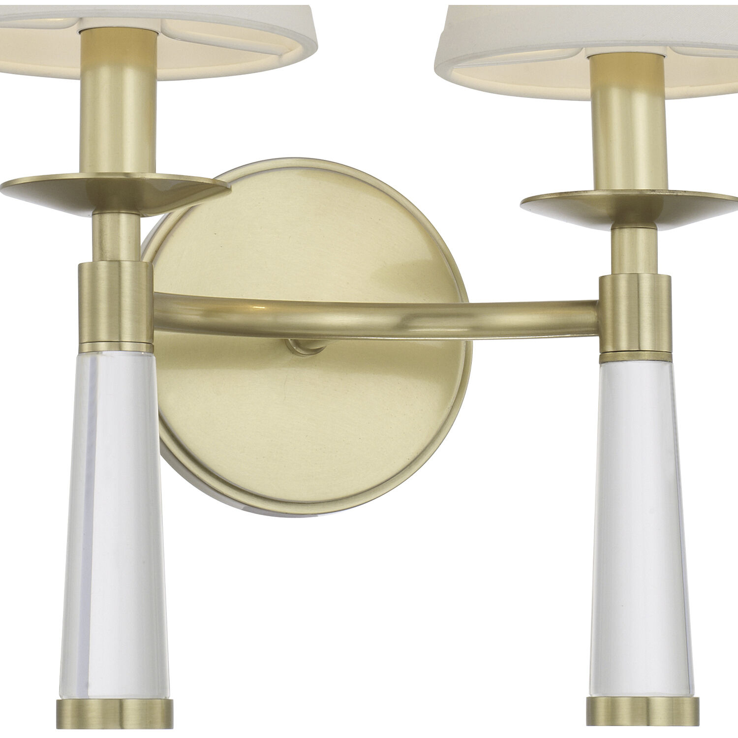 Baxter Sconce Wall Light in Aged Brass