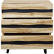 Cevilla Light Brown and Black Chest