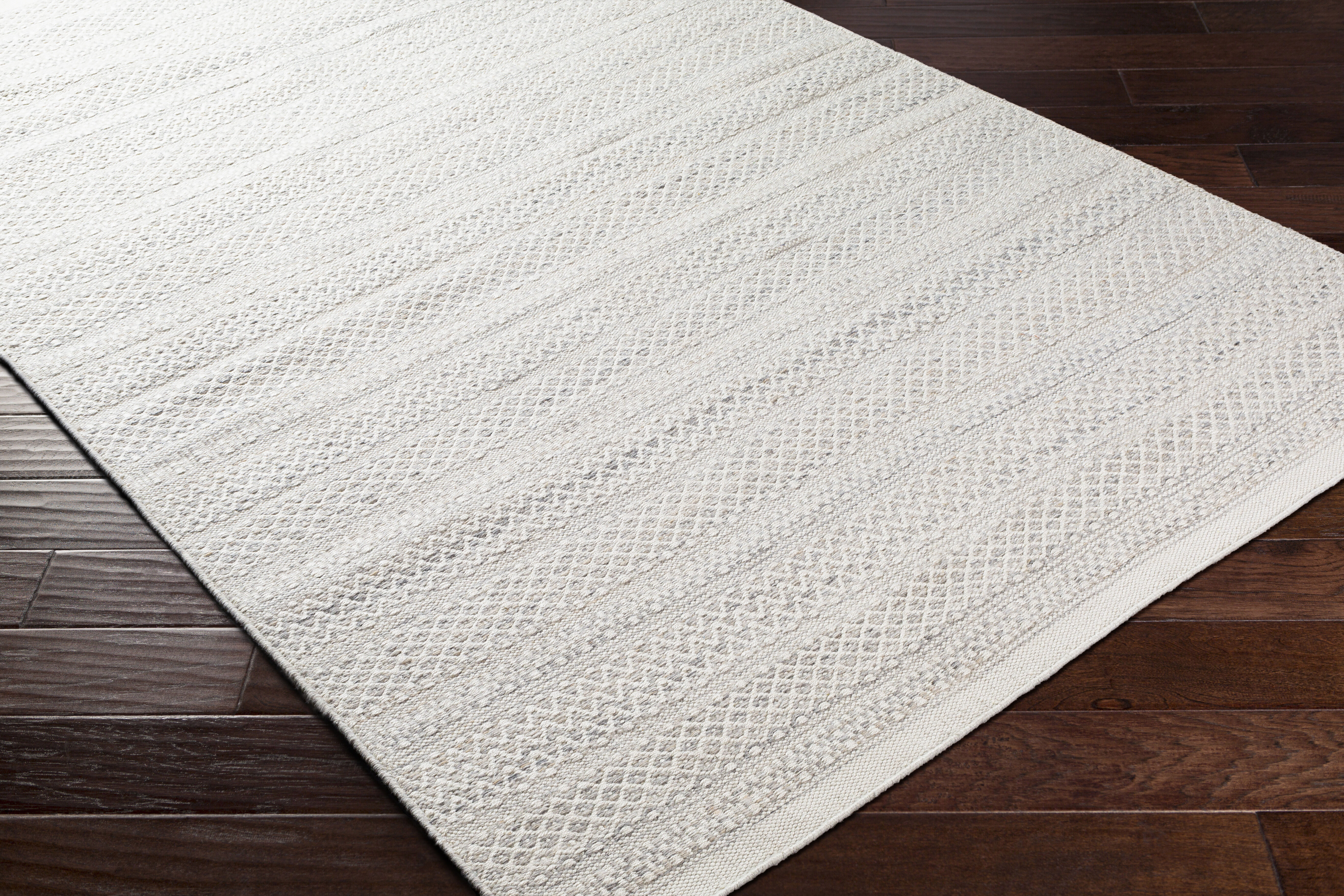 Azalea 90 X 60 inch Charcoal Rug in 5 x 8, Rectangle