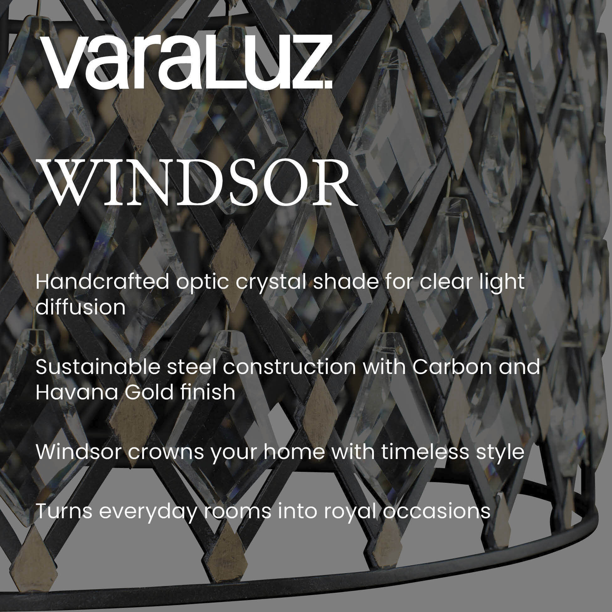 Windsor 7 Light 24.75 inch French Gold and Matte Black Chandelier Ceiling Light