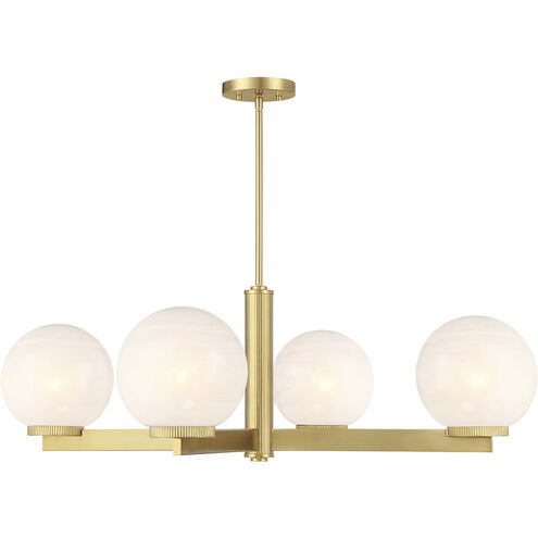 Modern 4 Light 38.00 inch Chandelier