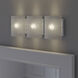 Brilliance 3 Light 23.25 inch Chrome Bath Vanity Light Wall Light
