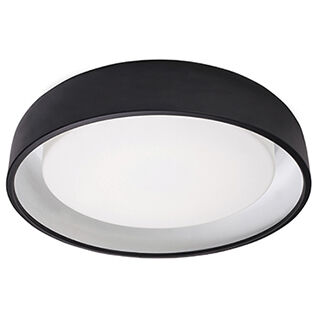 Beacon LED 20 inch Black Flush Mount Ceiling Light