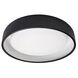 Beacon LED 20 inch Black Flush Mount Ceiling Light