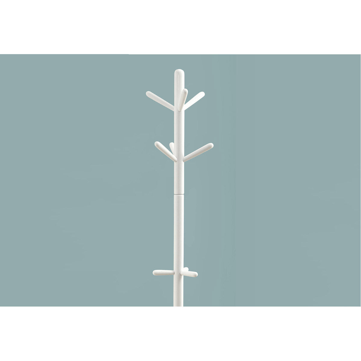 Lynn 69 inch White Coat Rack