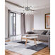 Sienna 10 Light 32 inch Chrome Pendant Ceiling Light