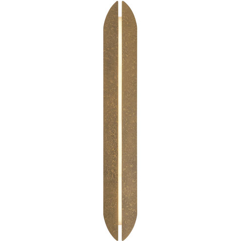 Inntra 1 Light 40 inch Brass Outdoor Wall Sconce