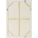 Martia Soft Beige and White Oak Canvas Art