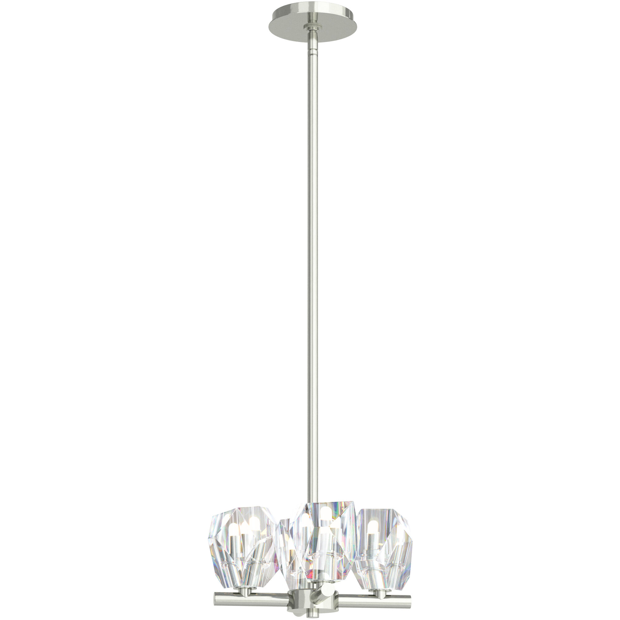 Gatsby 4 Light 11.6 inch Sterling Semi-Flush/Pendant Ceiling Light