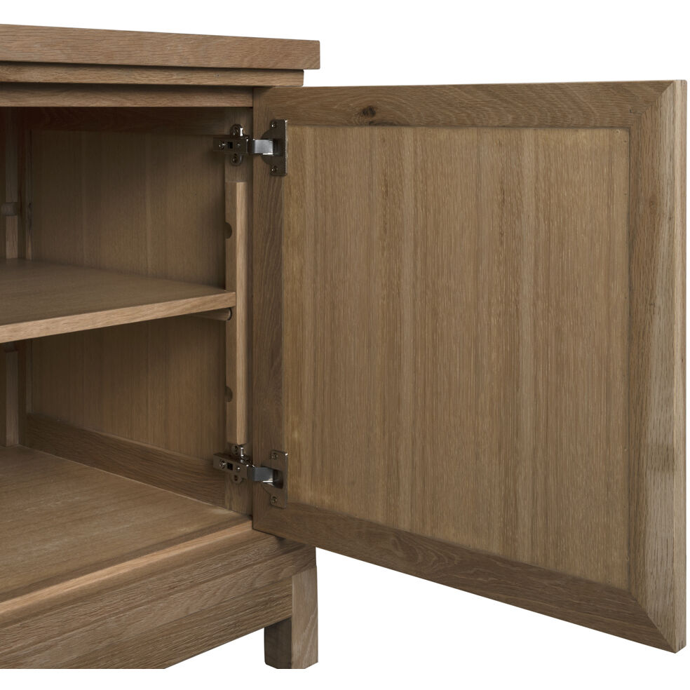 Wellington 44 X 23 inch White Oak Sideboard, 2 Door