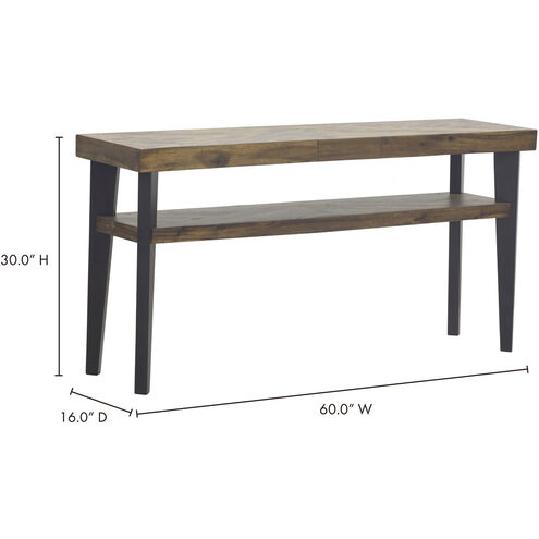 Parq 60 X 16 inch Brown Console Table