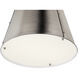 Etcher 1 Light Classic Pewter Pendant Ceiling Light