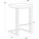 Boone 26 inch Grey / Onyx Counter Stool, Set Of 2