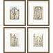 Gates Light Posts Neutral and Beige and Yellow and Gray Framed Art, The Studio
