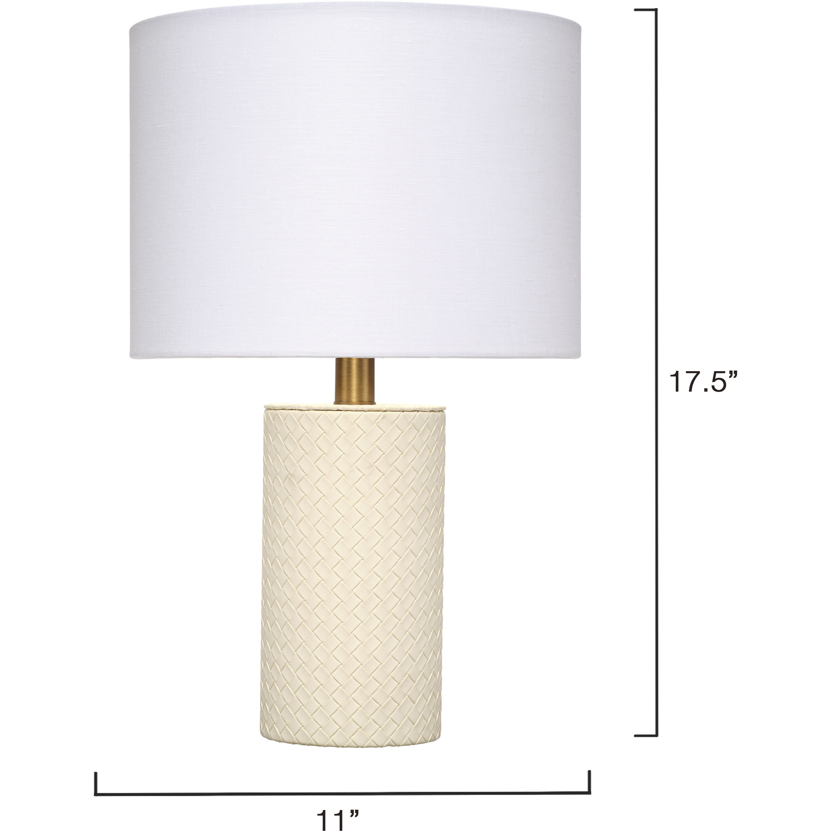 Roman 17.5 inch 60.00 watt Cream Leather Table Lamp Portable Light