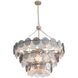 Yep Cascada Pendant Ceiling Light in Smoke Plated Glass, 3 Tier