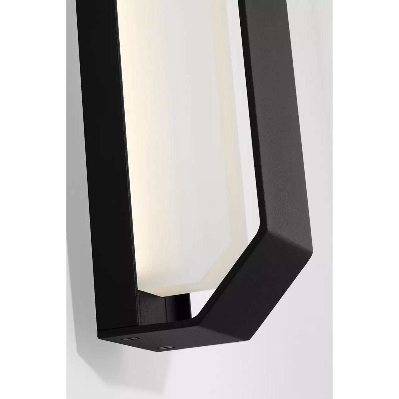 Lakemont LED 5 inch Textured Black Outdoor Wall Lantern