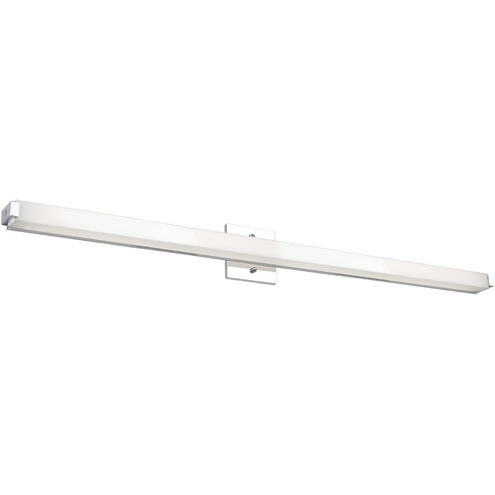 Latitude-Slim LED 36.75 inch Chrome Bath Vanity Light Wall Light