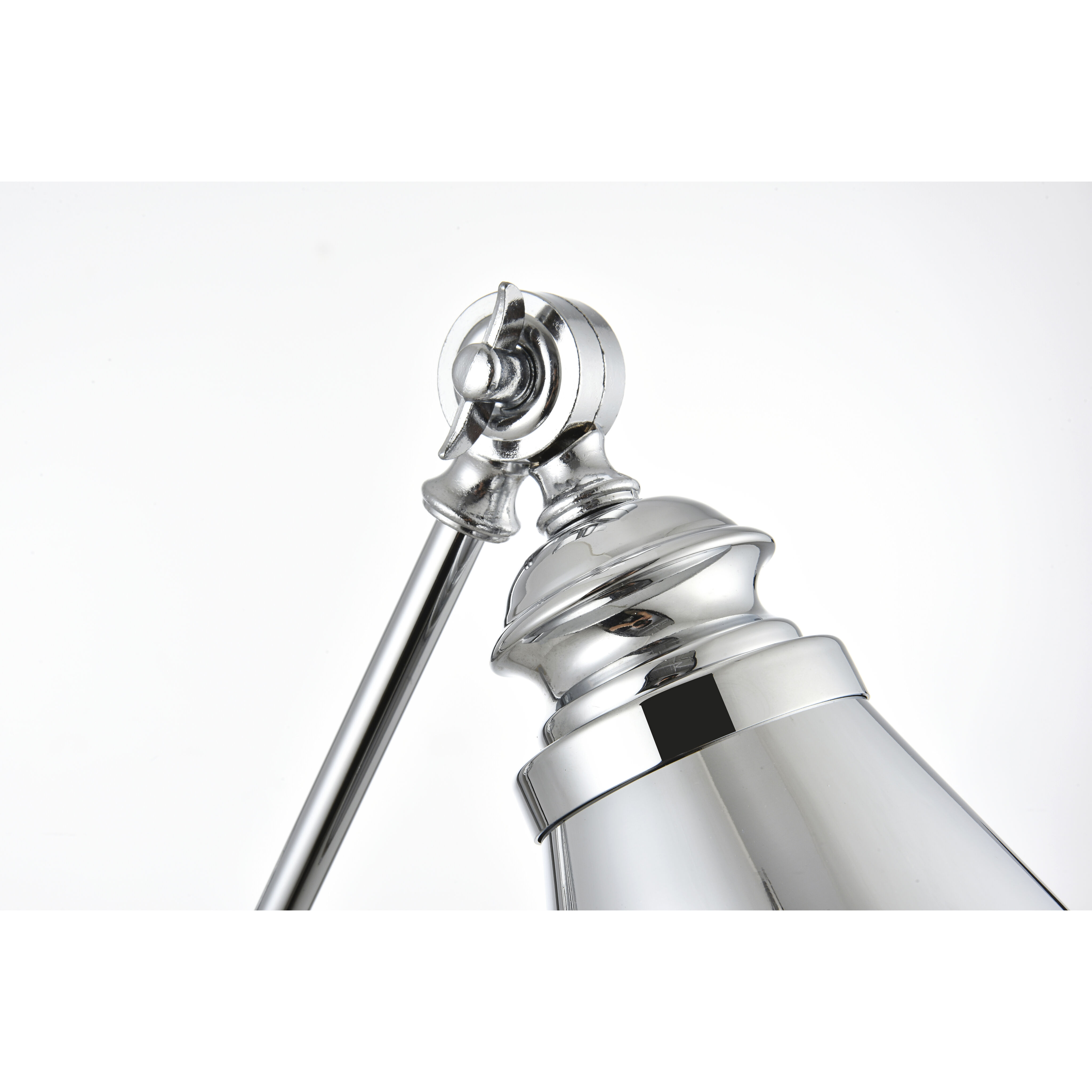 Chrome swing arm wall lamp hot sale