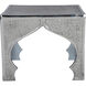 Odisha 13 X 13 inch Nickel Side Table