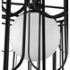 Melody 1 Light 25 inch Flat Black Pendant Ceiling Light