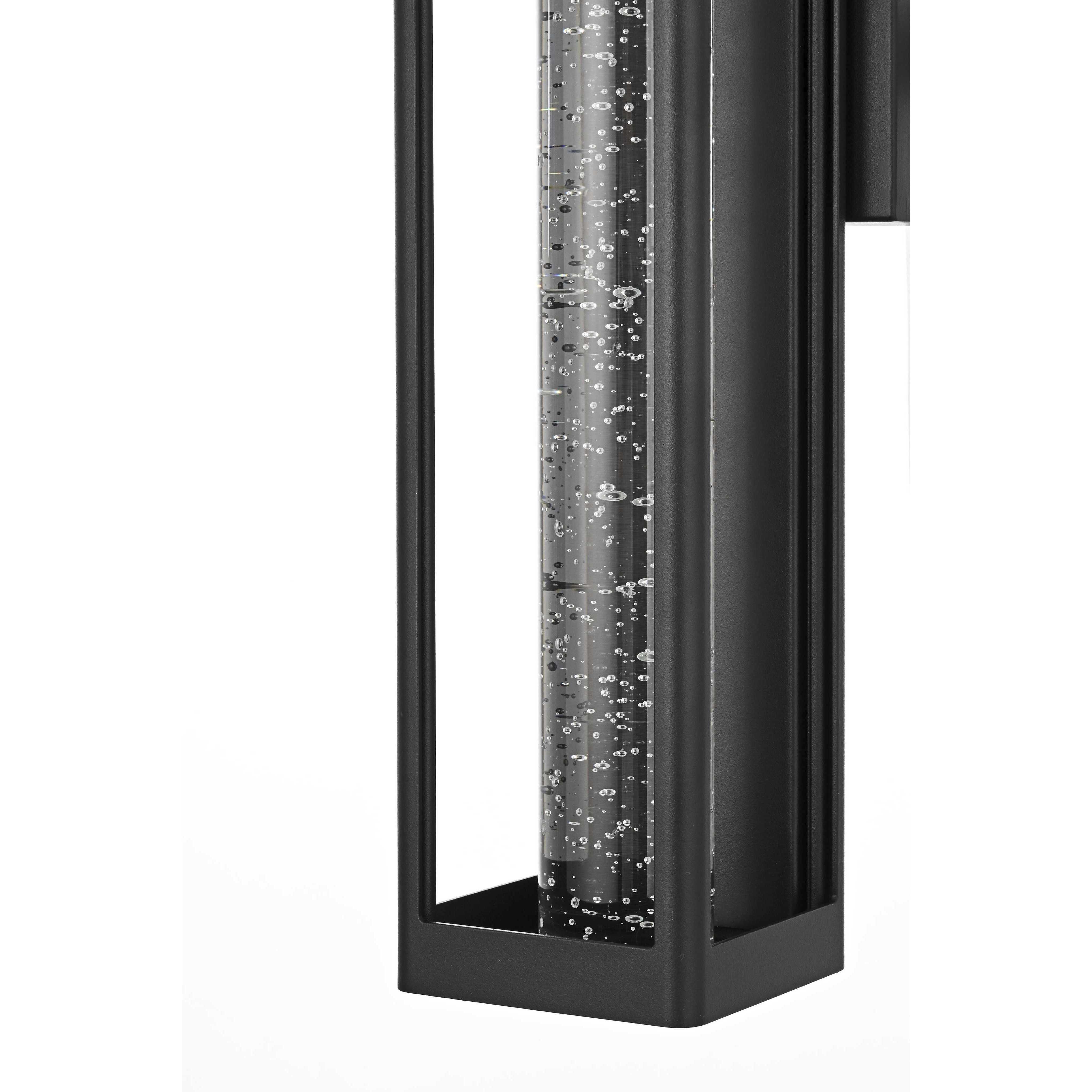 Amaris 1 Light 22 inch Black Outdoor Wall Sconce