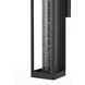 Amaris 1 Light 22 inch Black Outdoor Wall Sconce