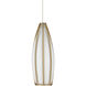 Parish 7 Light 57 inch Silver Multi-Drop Pendant Ceiling Light