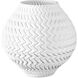 Plisse 12 X 11 inch Vase, Medium