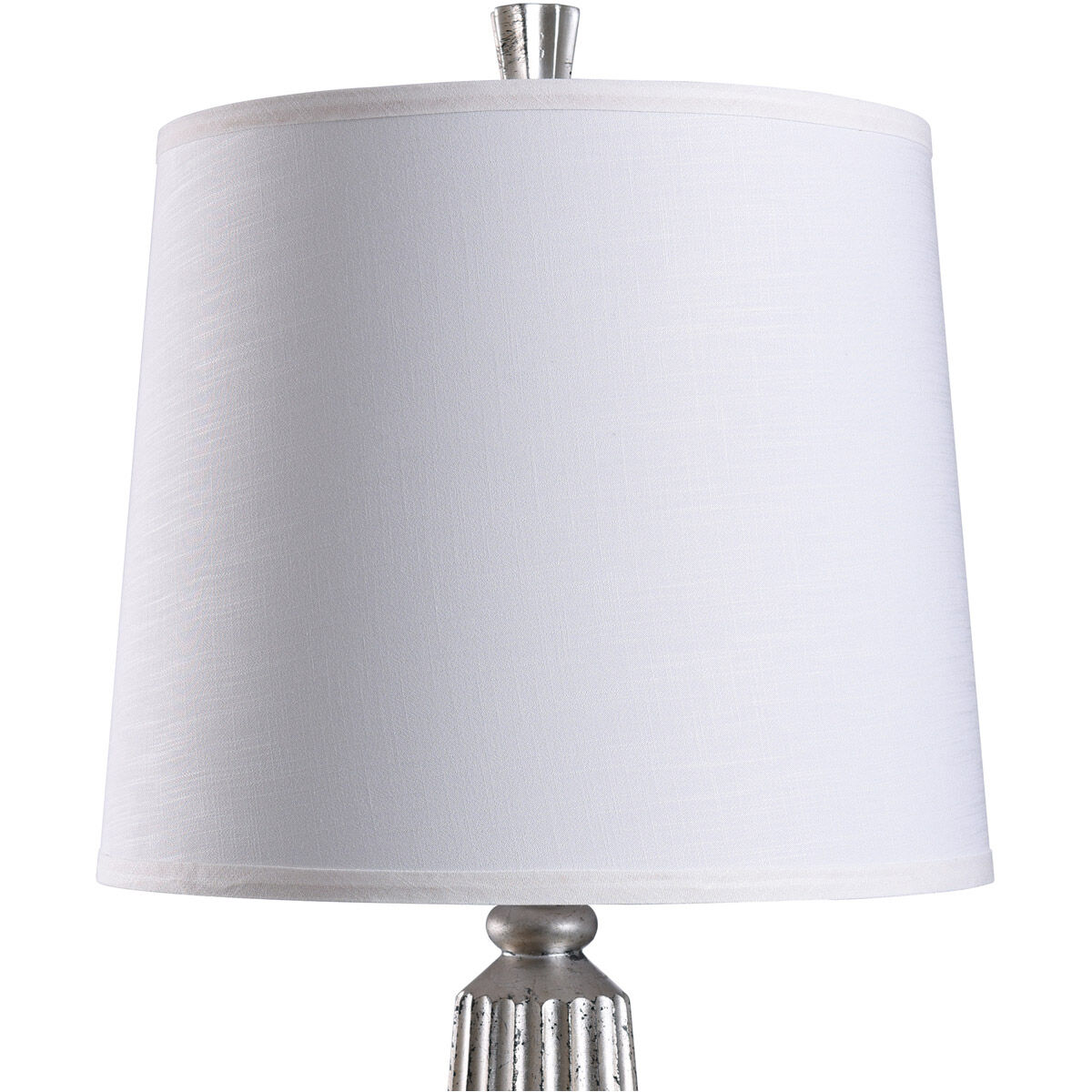 Dann Foley 150.00 watt Antique Silver and Black Table Lamp Portable Light 