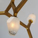 Blossom LED 35.75 inch Natural Aged Brass Multi-Light Pendant Ceiling Light