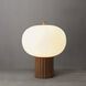 Tambo 15 inch 23 watt Dark Walnut and Weathered Brass Accent Table Lamp Portable Light