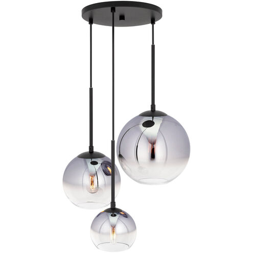 Callisto 3 Light 16 inch Black Pendant Ceiling Light